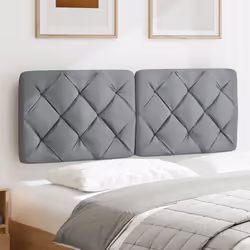 VidaXL 4019219 tête de lit et pied de lit Gris clair