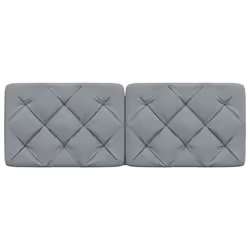VidaXL 4019219 tête de lit et pied de lit Gris clair - Vue supplémentaire 4