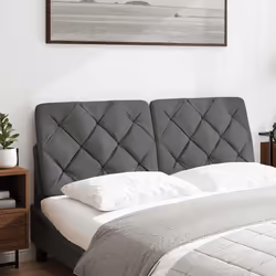 VidaXL 4019220 tête de lit et pied de lit Gris foncé