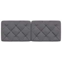VidaXL 4019220 tête de lit et pied de lit Gris foncé - Vue supplémentaire 4