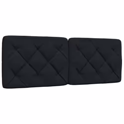 VidaXL 4019221, Noir, Polyester, Hollow polypropylene fiber, 140 cm, 1420 mm, 48 cm