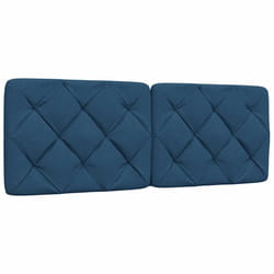 VidaXL 4019225 tête de lit et pied de lit Bleu