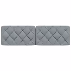 VidaXL 4019226 tête de lit et pied de lit Gris clair - Vue supplémentaire 4