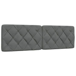 VidaXL 4019227 tête de lit et pied de lit Gris foncé