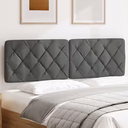 VidaXL 4019227 tête de lit et pied de lit Gris foncé