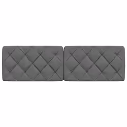 VidaXL 4019227 tête de lit et pied de lit Gris foncé - Vue supplémentaire 4