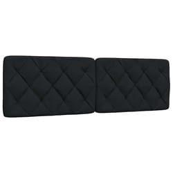 VidaXL 4019228 tête de lit et pied de lit Noir