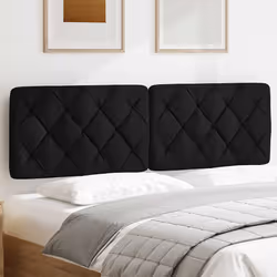 VidaXL 4019228 tête de lit et pied de lit Noir