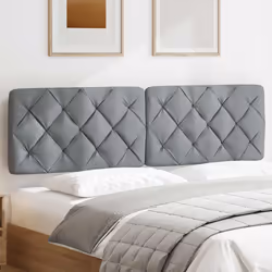 VidaXL 4019233 tête de lit et pied de lit Gris clair