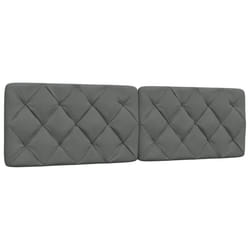VidaXL 4019234 tête de lit et pied de lit Gris foncé