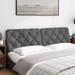 VidaXL 4019234 tête de lit et pied de lit Gris foncé
