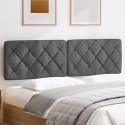 VidaXL 4019234 tête de lit et pied de lit Gris foncé