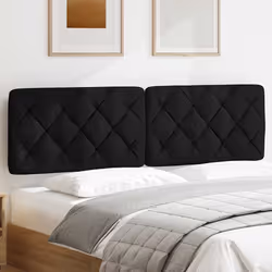 VidaXL 4019235 tête de lit et pied de lit Noir
