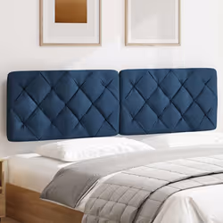 VidaXL 4019239 tête de lit et pied de lit Bleu