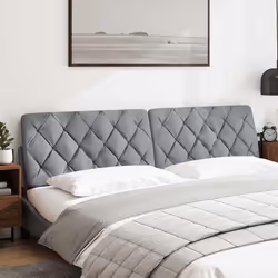 VidaXL 4019240 tête de lit et pied de lit Gris clair