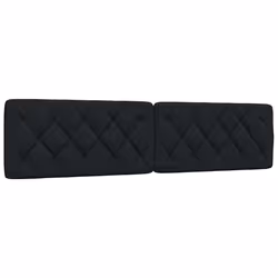 VidaXL 4019242, Noir, Polyester, Hollow polypropylene fiber, 2 m, 2020 mm, 48 cm