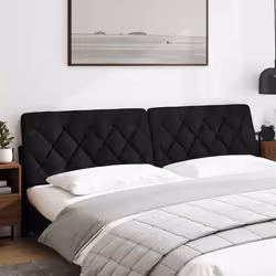 VidaXL 4019242 tête de lit et pied de lit Noir