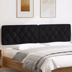 VidaXL 4019242 tête de lit et pied de lit Noir