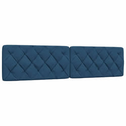 VidaXL 4019246 tête de lit et pied de lit Bleu