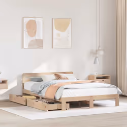 Profitez d'une meilleure nuit de sommeil reposante grâce à ce cadre de lit ! Il est un supplément accueillant à toute chambre ...