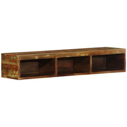 Vidaxl - Meuble tv mural 100x30x19 cm bois massif de récupération