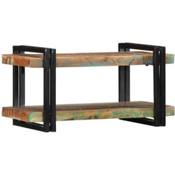 Vidaxl - tagère murale multicolore bois massif récupération