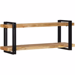 Maximisez votre espace intérieur et donnez du style à votre mur avec cette étagère murale ! Matériau robuste et stable : le b ...