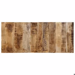 vidaXL Tête de lit 120 cm bois de manguier brut massif panneau de tête de lit tête de lit en bois massif tête de lit 4017491