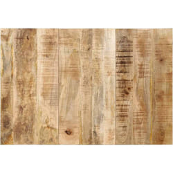 Vidaxl - Tête de lit 120 cm bois de manguier brut massif