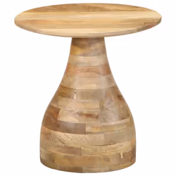 VidaXL 4017534 Table à café, latérale et de salon Forme arrondie