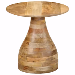 VidaXL 4017534 Table à café, latérale et de salon Forme arrondie