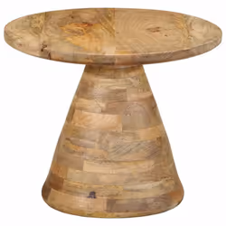 VidaXL 4017536 Table à café, latérale et de salon Forme arrondie