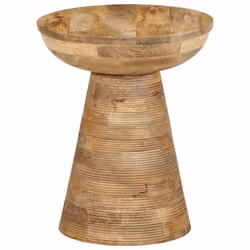 VidaXL 4017538 Table à café, latérale et de salon Forme arrondie