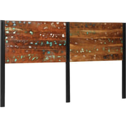 Vidaxl - Tête de lit 180 cm bois massif récupéré et fer