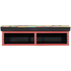 Vidaxl - Meuble tv Multicolore 80 x 30 x 22 cm Bois d'ingénierie