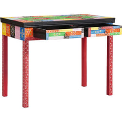 Bureau 100x50x75 cm en bois de mangue solide Vidaxl
