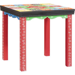 Vidaxl - Table Gigogne Marron 50 x 50 x 50 cm Bois de manguier massif