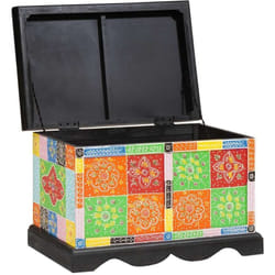 Boîte de Rangement avec stockage Multicolore 60 x 40 x 40 cm Vidaxl