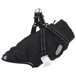 VidaXL Manteau Chien Noir 2XL