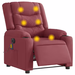 VidaXL 3310254, Tissu, Rouge, mousse, 110 kg, 770 mm, 930 mm