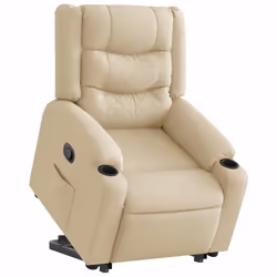 VidaXL 3310266, Tissu, Crème, mousse, 110 kg, 770 mm, 930 mm