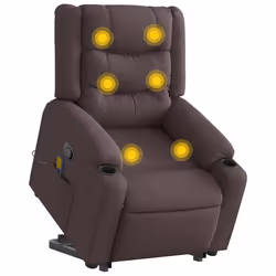 VidaXL 3310270, Tissu, Marron, mousse, 110 kg, 770 mm, 930 mm