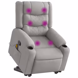VidaXL 3310274, Tissu, Gris, mousse, 110 kg, 770 mm, 930 mm