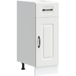 Armoire de cuisine Kalmar blanc bois d'ingénierie Vidaxl