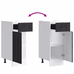 VidaXL 853458 Armoire de rangement de salle à manger et de cuisine - Vue supplémentaire 8