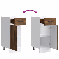 VidaXL 853462 Armoire de rangement de salle à manger et de cuisine - Vue supplémentaire 8