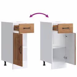 VidaXL 853465 Armoire de rangement de salle à manger et de cuisine - Vue supplémentaire 8