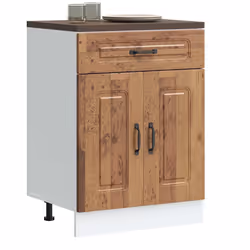 VidaXL 853495 Armoire de rangement de salle à manger et de cuisine - Vue supplémentaire 2