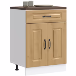 Cette armoire de cuisine optimise votre espace de cuisine, offrant un espace de rangement suffisant pour vos effets personnel ...