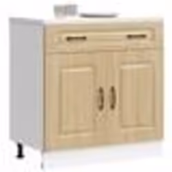 vidaXL Armoire de cuisine Kalmar chêne sonoma bois dingénierie 853500
